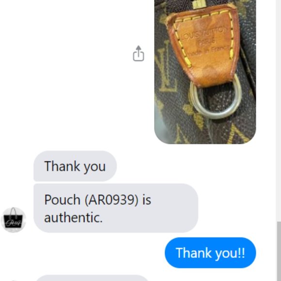 Authentic Louis Vuitton Pochette Accessoire - Picture 15 of 15